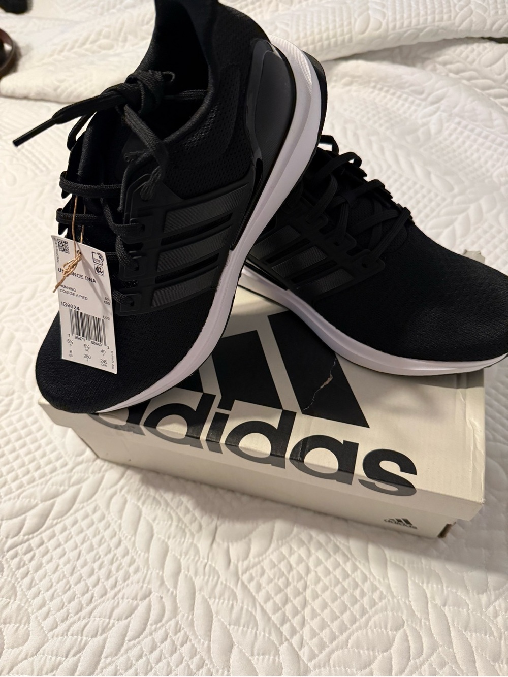 adidas Women’s Black and White Low-Top Sneakers